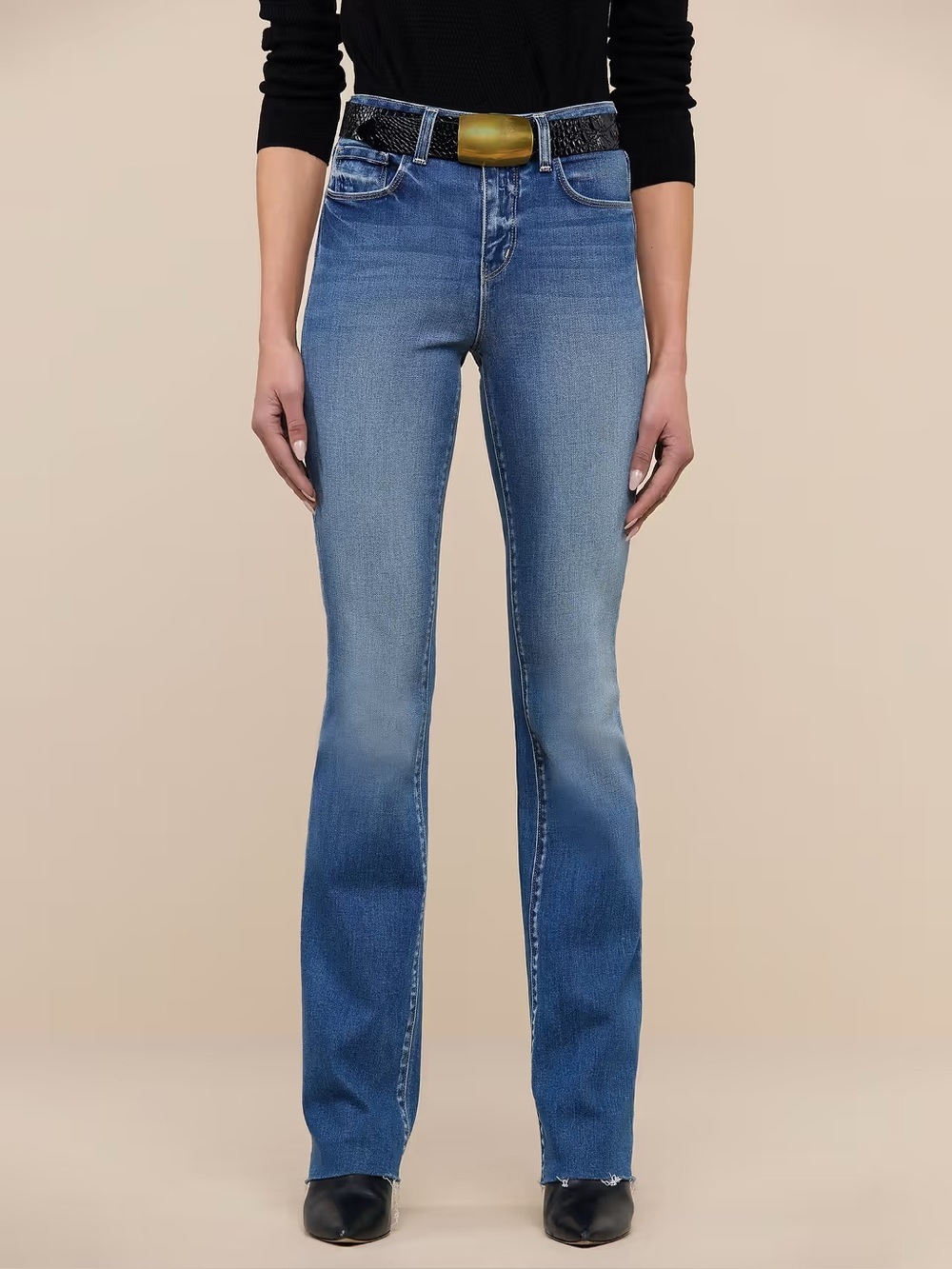 NWOT L’Agence Ruth Straight-Leg Jean